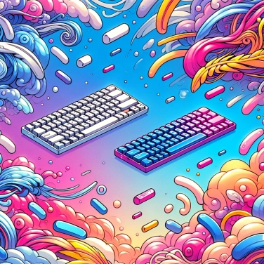 Explica por qué algunos teclados de computadora tienen la disposición azerty y otros qwerty.