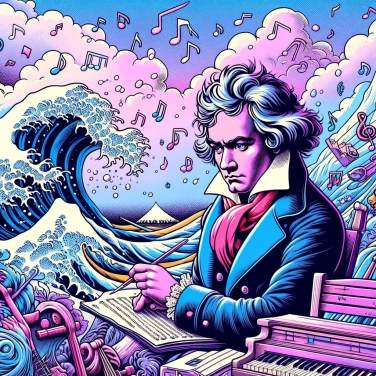 Explica por qué Beethoven se quedó sordo?