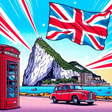 Explica por qué Gibraltar es inglés?