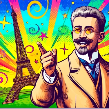 Explica por qué Gustave Eiffel construyó la Torre Eiffel.