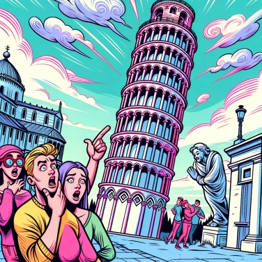 Explica por qué la Torre de Pisa se inclina?