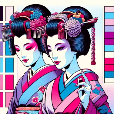 Explica por qué las geishas de Japón llevan un maquillaje tan particular.