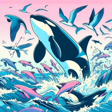 Explica por qué las orcas utilizan técnicas de caza elaboradas para capturar a sus presas.