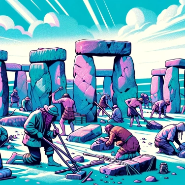 Explica por qué los antiguos habitantes de Stonehenge construyeron este monumento.