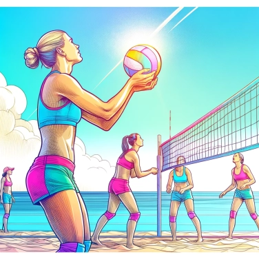 Explica por qué los jugadores de voleibol playa se frotan las manos antes de sacar?