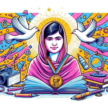 Explica por qué Malala Yousafzai recibió el Premio Nobel de la Paz a tan solo 17 años.